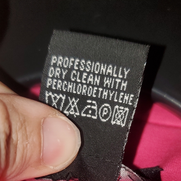 Fusia/Hot pink button jacket with pockets SZ 6 ETCETERA - Picture 3 of 4